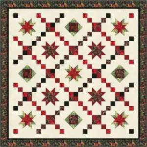 Simple Ornamentation Batik Quilt Kit