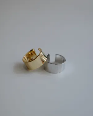 simple plate ear cuff
