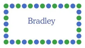 SIMPLE - POLKA DOTS BIRTHDAY PERSONALIZED GIFT OR CALLING CARDS