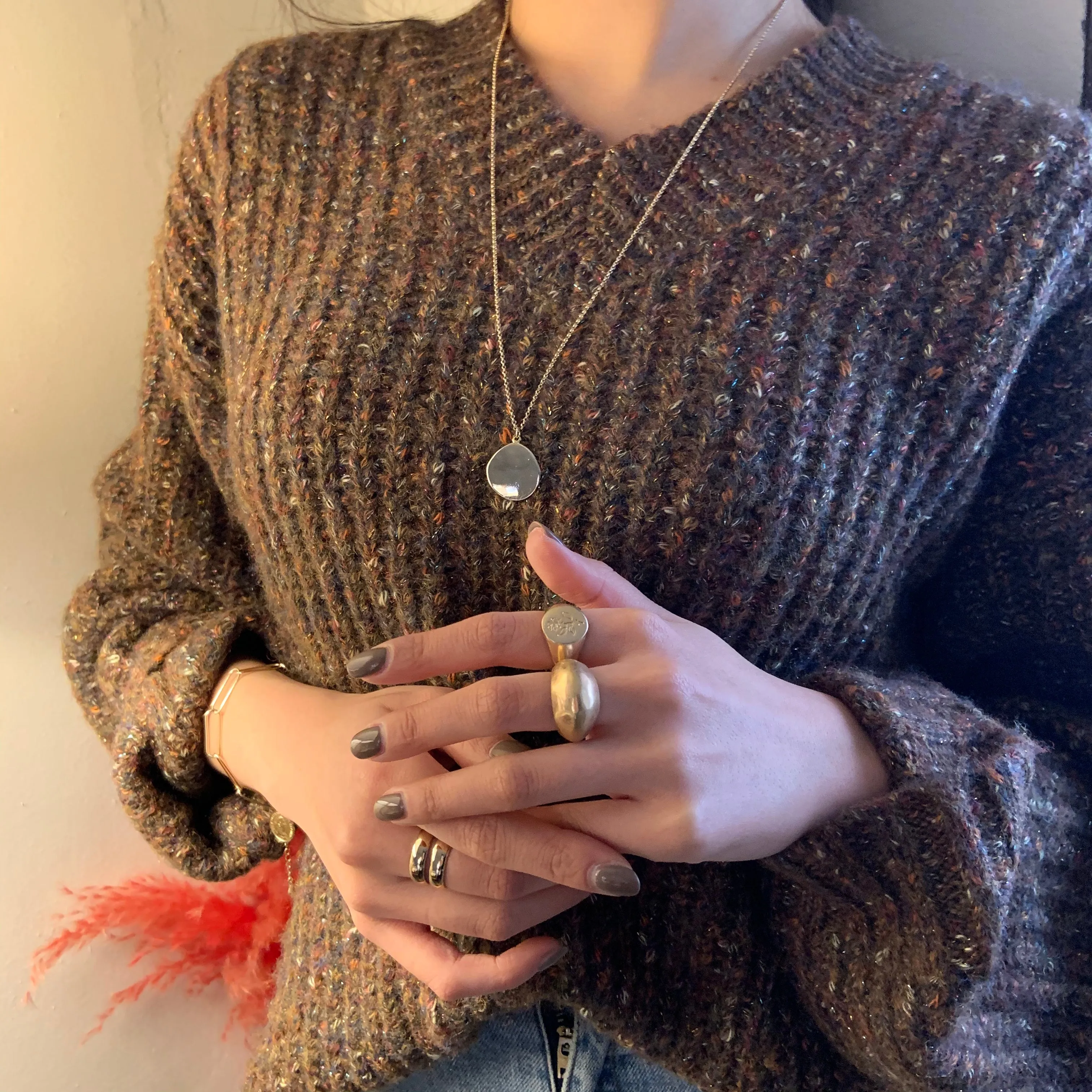 Simple Shiny Gold Ring Band