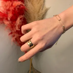 Simple Shiny Gold Ring Band