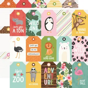 Simple Stories 12x12 [Collection ] - Into The Wild - Tags