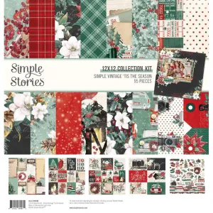 Simple Stories  12x12 Paper [Collection] - Simple Vintage Tis The Season