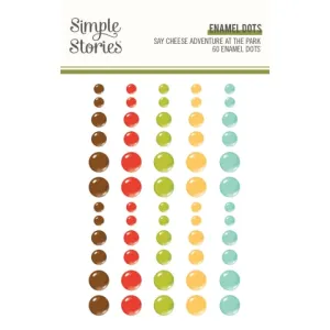 Simple Stories - Say Cheese Adventure At The Park - Enamel Dots