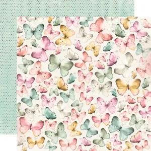 Simple Stories - Simple Vintage Love Story - 12x12 Single Sheet - Ever After