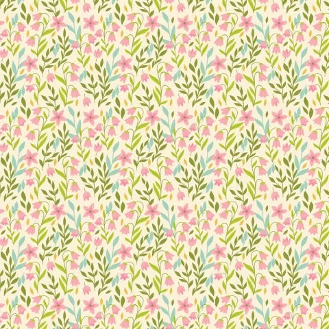 Simple Stories - Tea Garden - 12x12 Single Sheet - Fresh Air