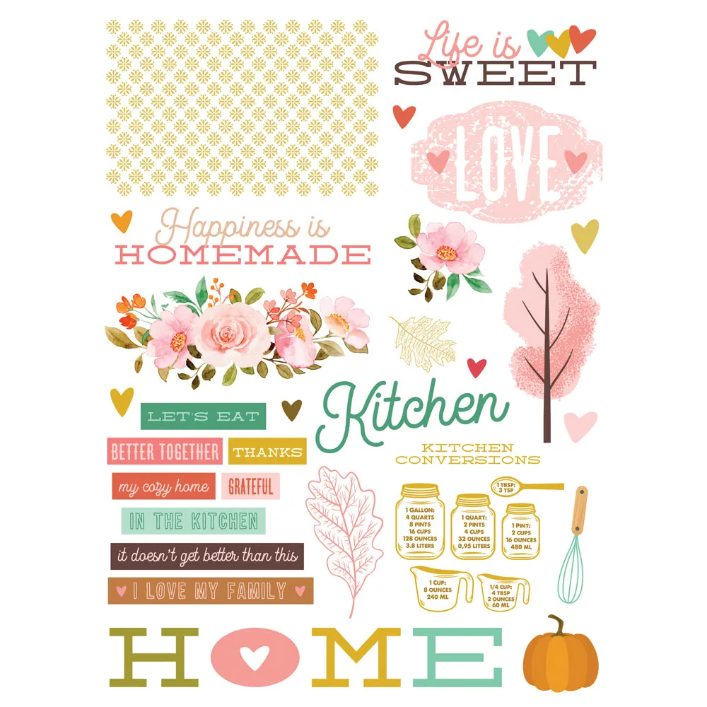 Simple Stories - What's Cookin' - Rub Ons