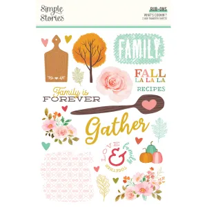 Simple Stories - What's Cookin' - Rub Ons