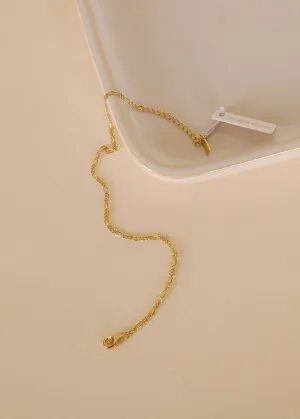 Simple Twist Chain Bracelet