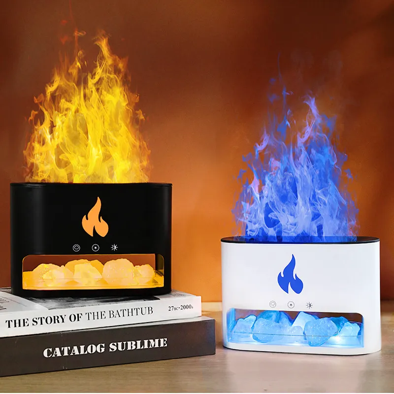 Simulation Colorful Flame Humidifier