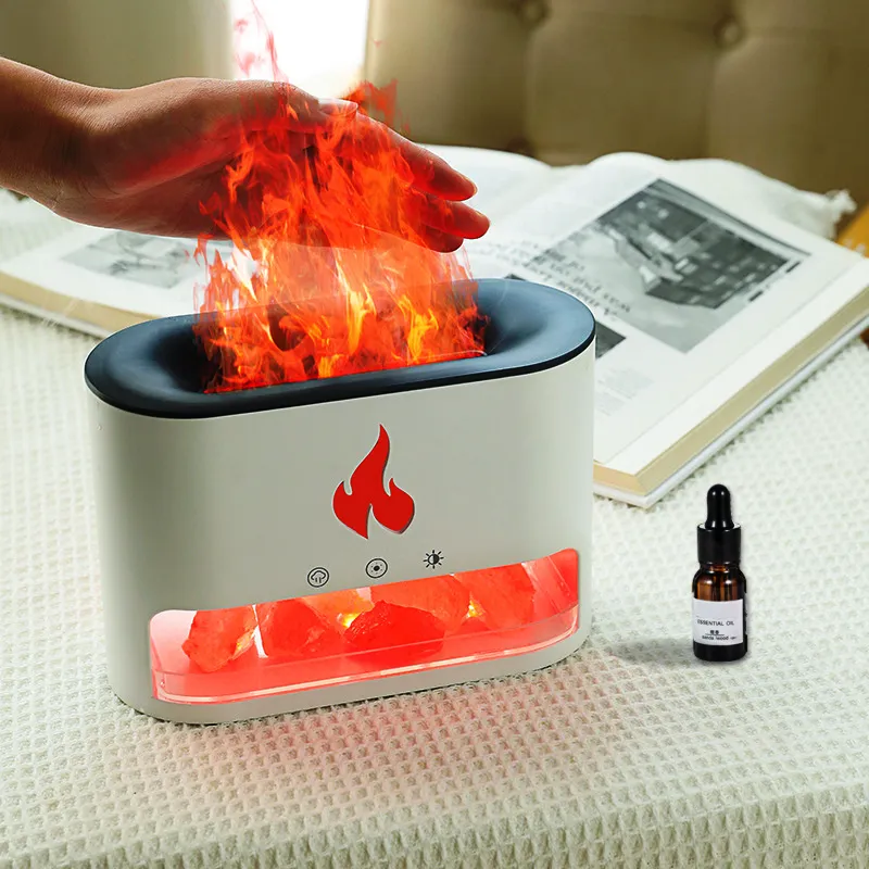 Simulation Colorful Flame Humidifier