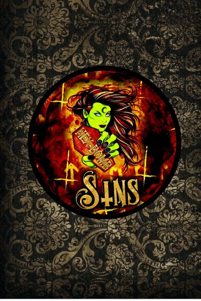 Sins Black&Gold Hexbomb (Without Necklace)