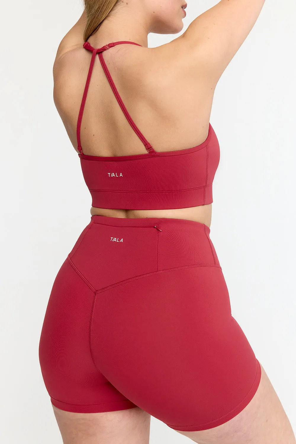 SKINLUXE MULTIWAY LIFT SPORTS BRA - RETRO RED