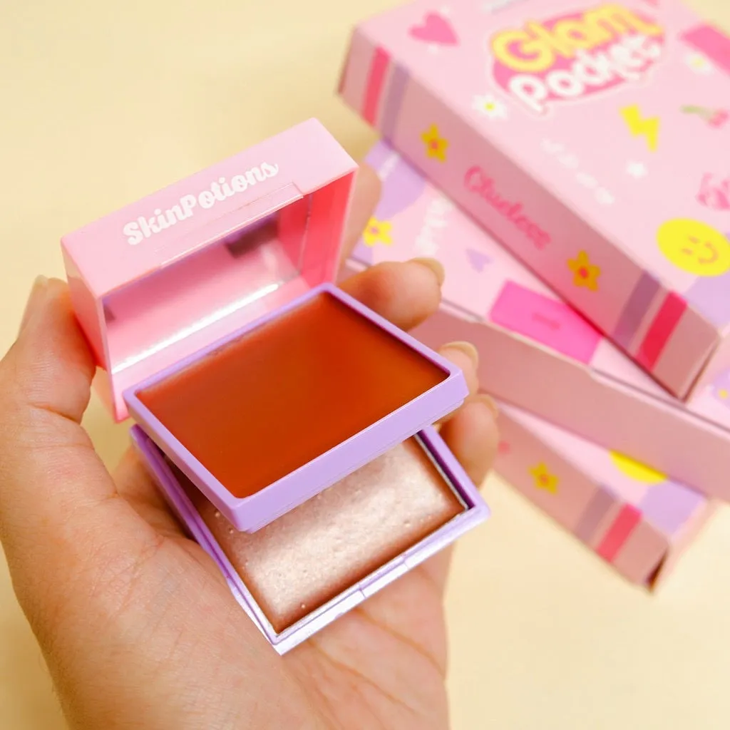 SkinPotions Glam Pocket - 2-in-1 Multi-Use Tint & Highlighter (EXP JAN 2024)