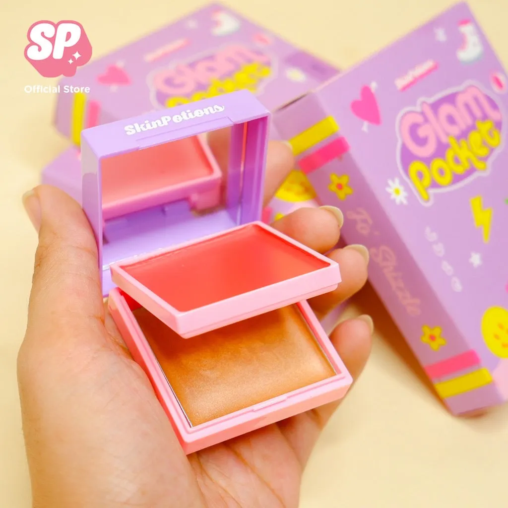SkinPotions Glam Pocket - 2-in-1 Multi-Use Tint & Highlighter (EXP JAN 2024)