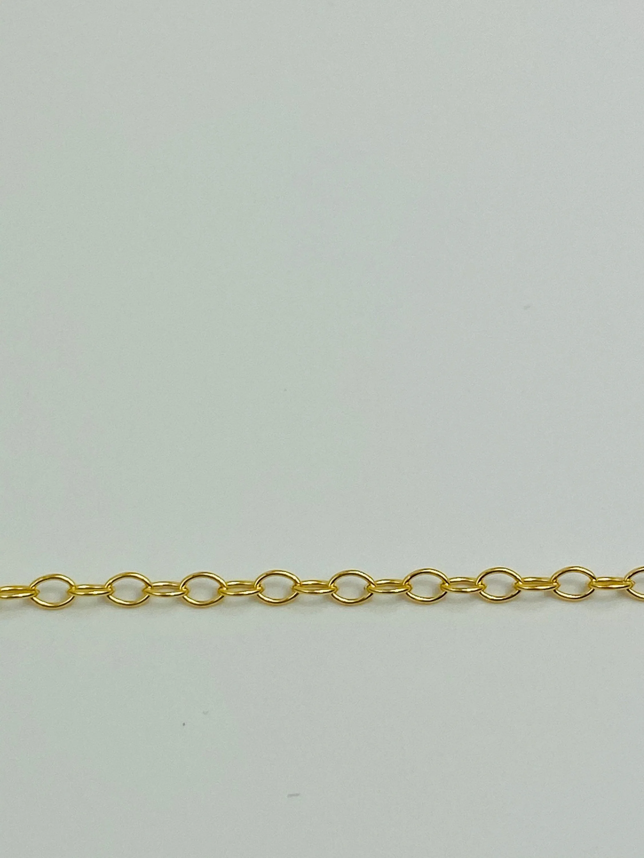 Sleek 14K Gold Filled Cable Chain 1.1mm  Sku# S1812