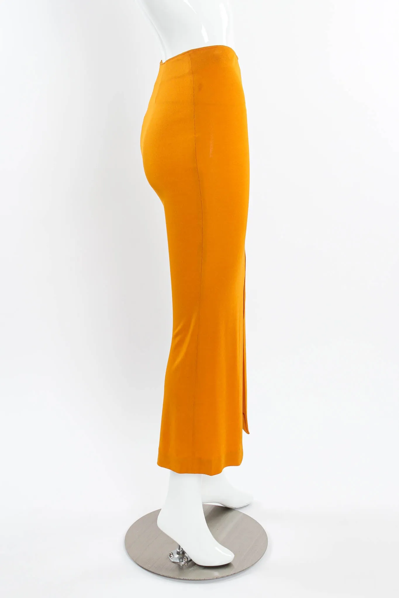 Sleek Bodycon Slit Skirt