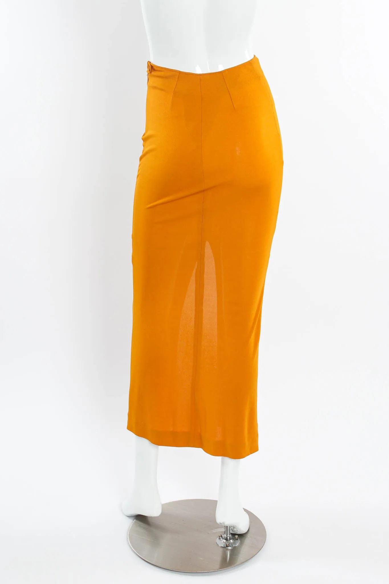 Sleek Bodycon Slit Skirt