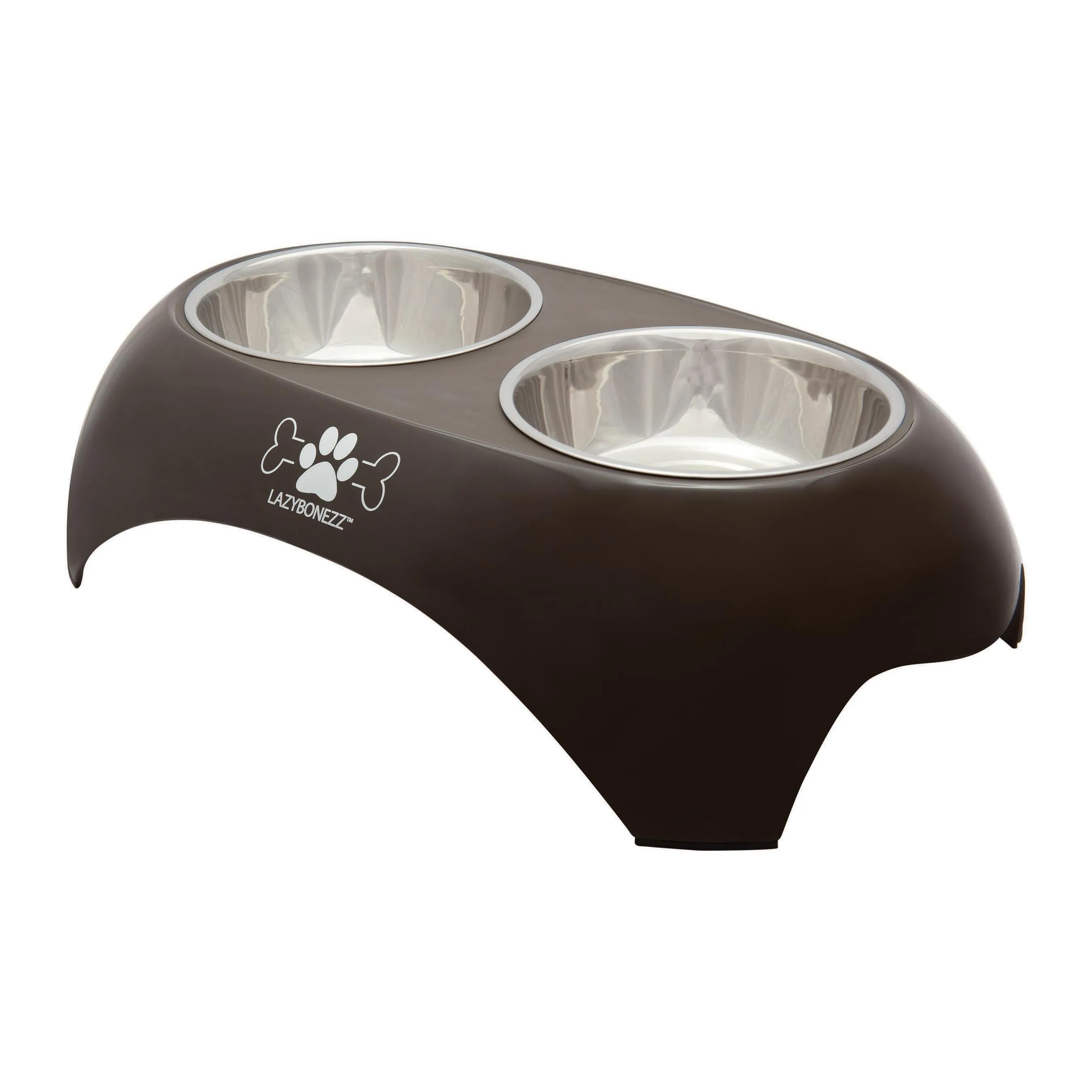 Sleek Double Feeding Dish