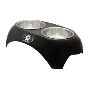 Sleek Double Feeding Dish