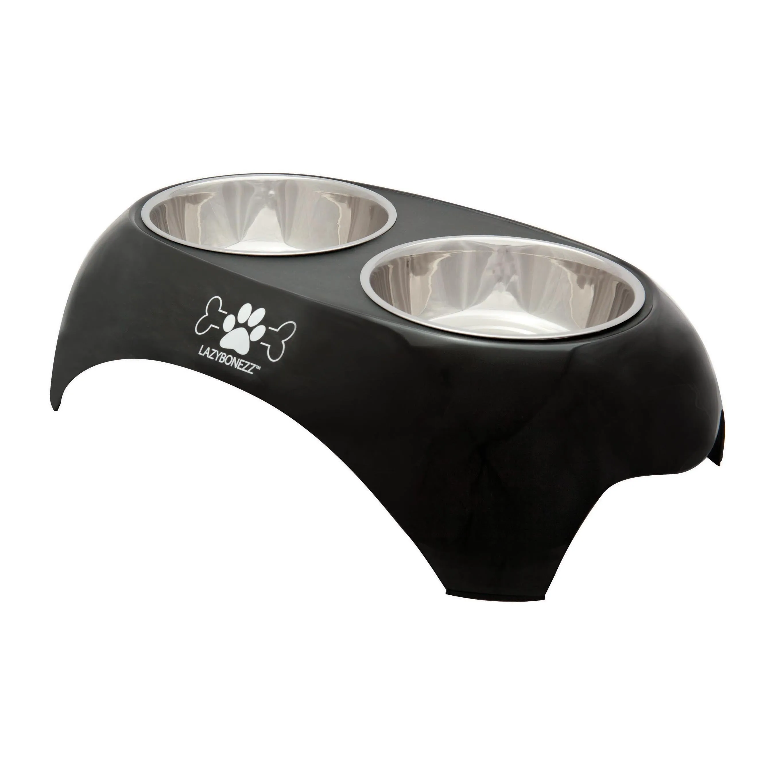 Sleek Double Feeding Dish