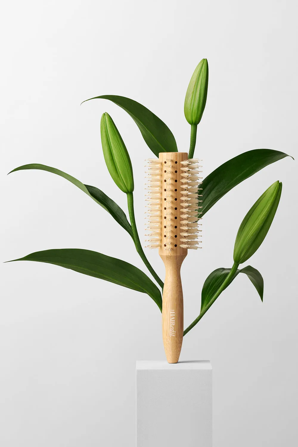 Sleek Goddess Boar Bristle Bamboo Round Brush