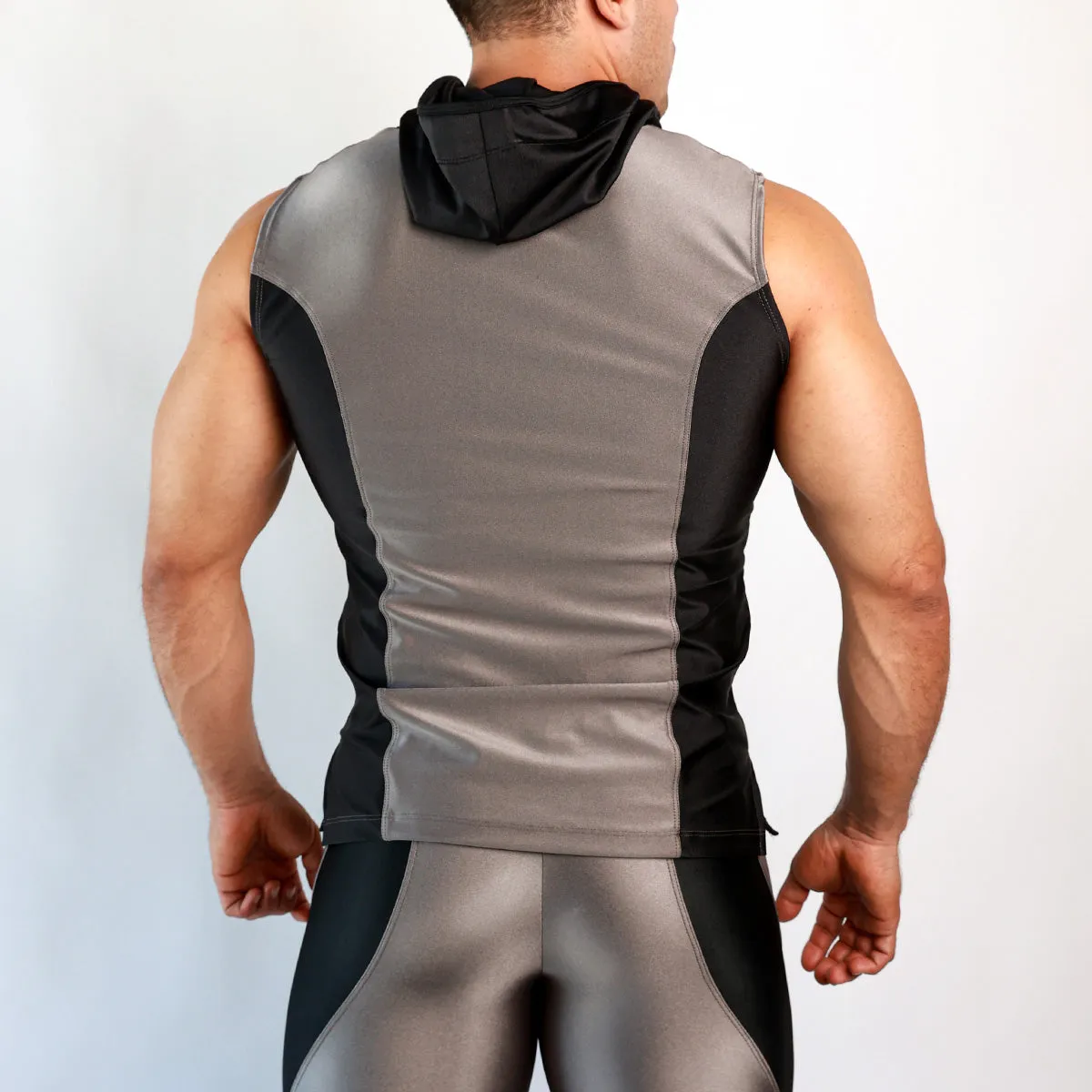 *SLEEVELESS HOODIE