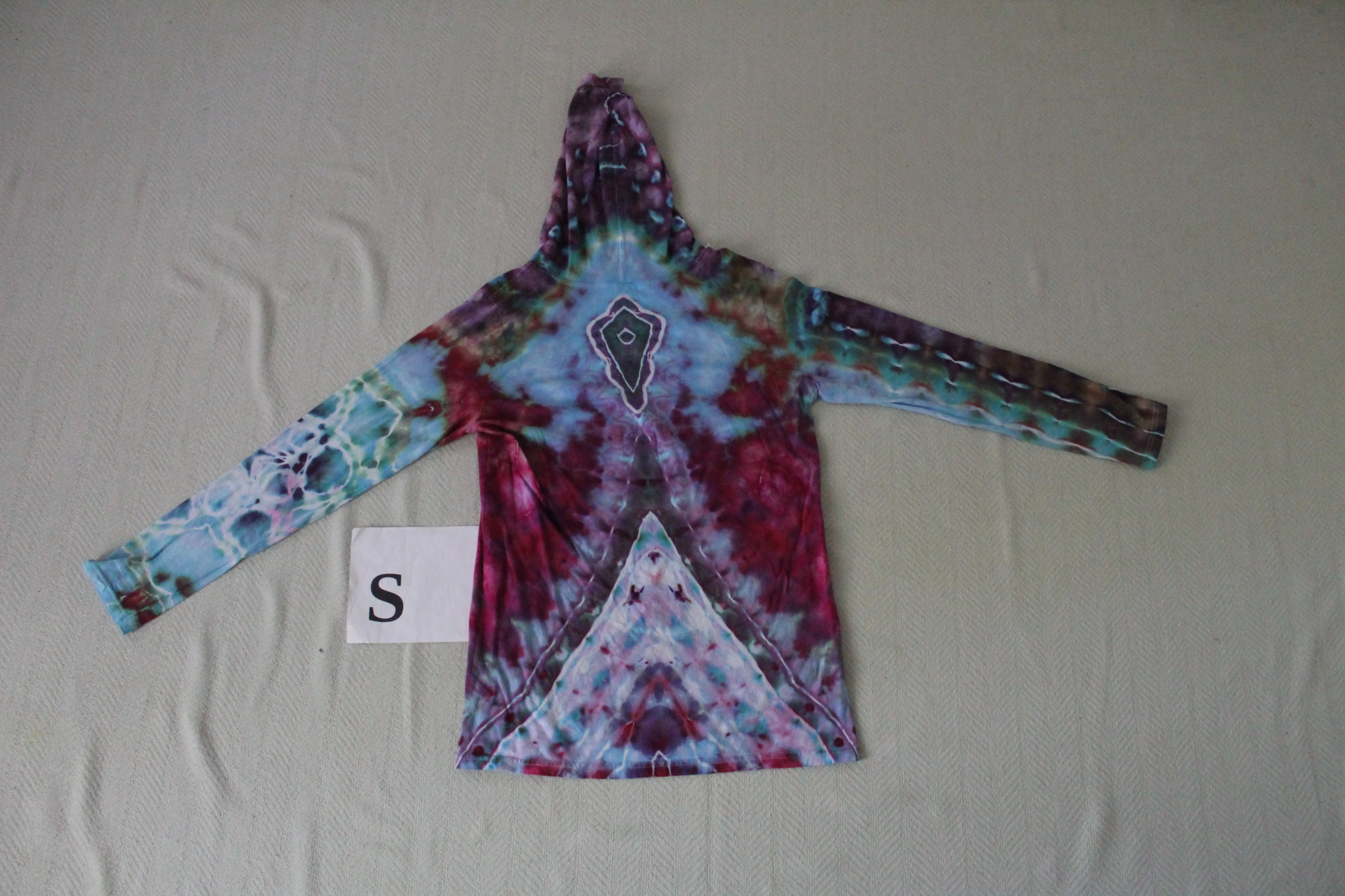Small Long Sleeve Hooded Shirt