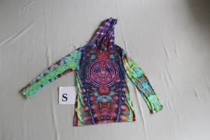 Small Long Sleeve Hooded Shirt