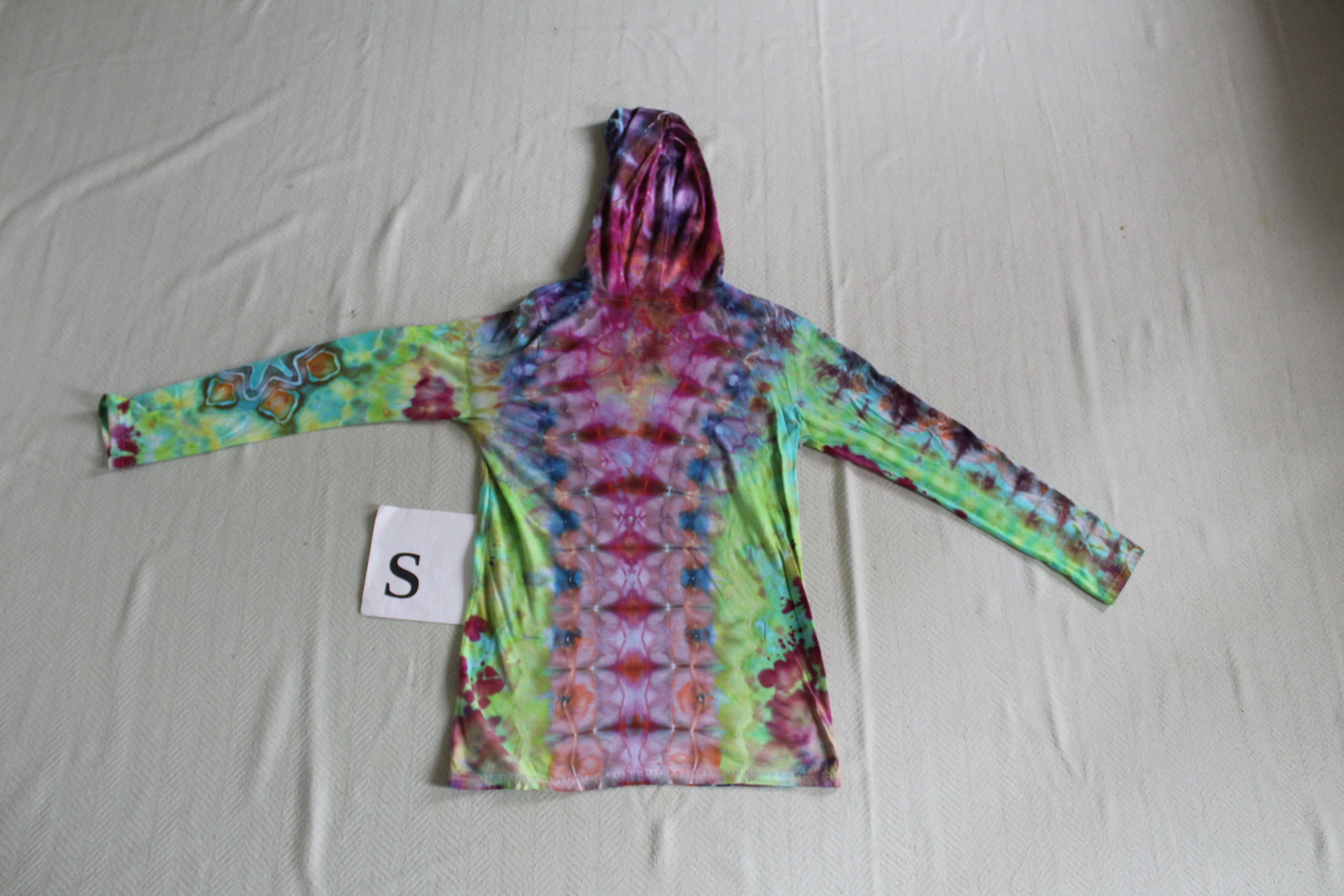 Small Long Sleeve Hooded Shirt