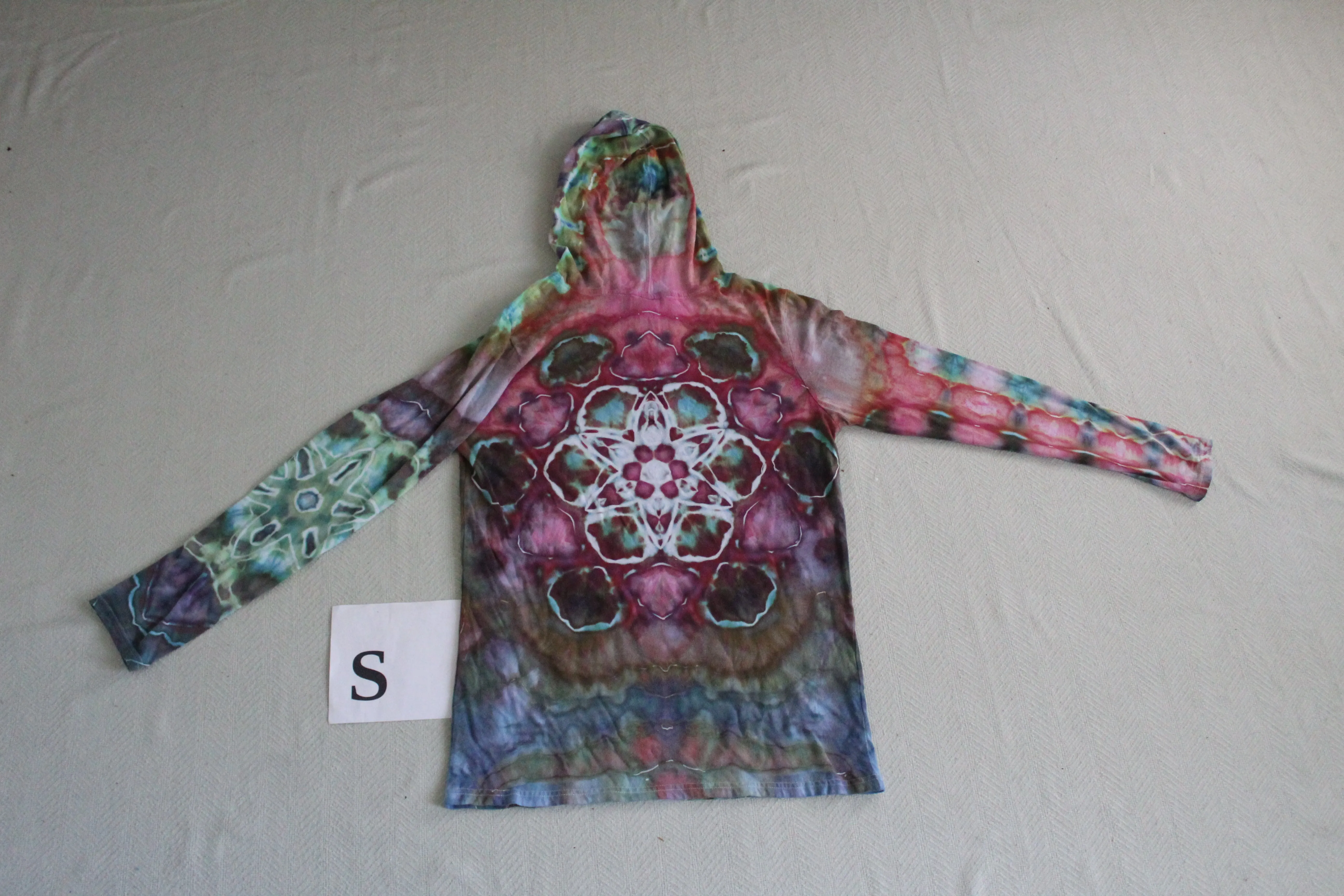 Small Long Sleeve Hooded Shirt