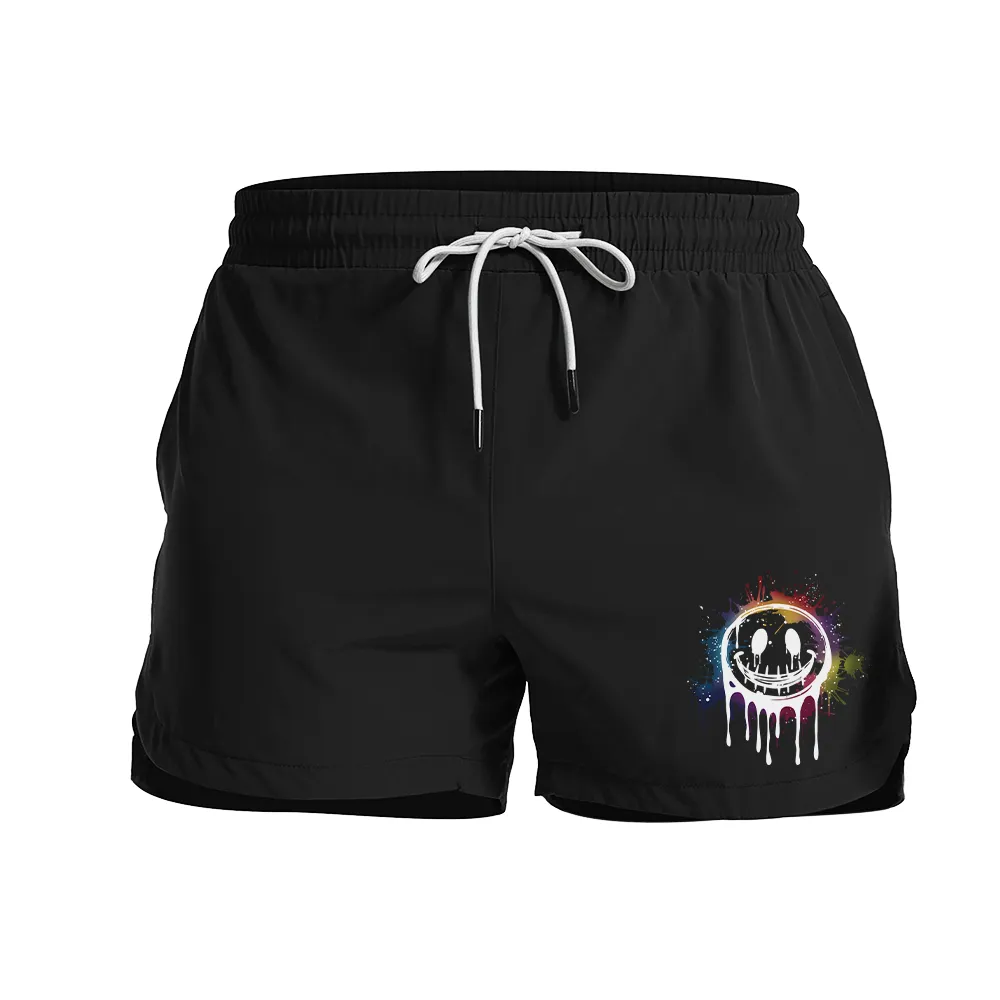 Smile Graphic Shorts