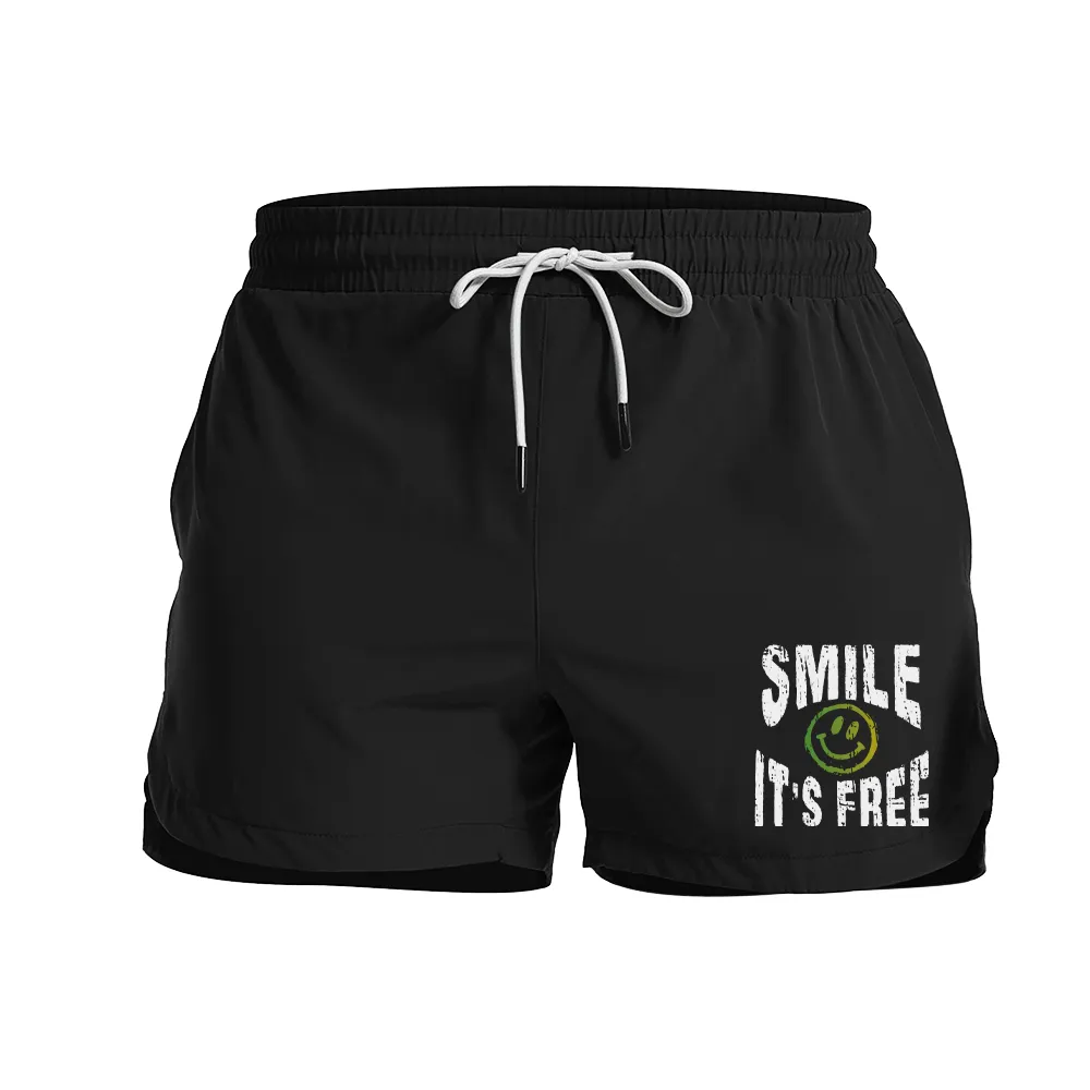 Smile Graphic Shorts