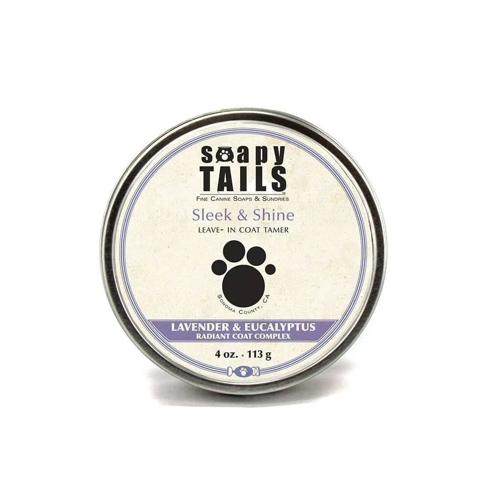 Soapy Tails Sleek & Shine Leave-In Coat Tamer - Lavender & Eucalyptus