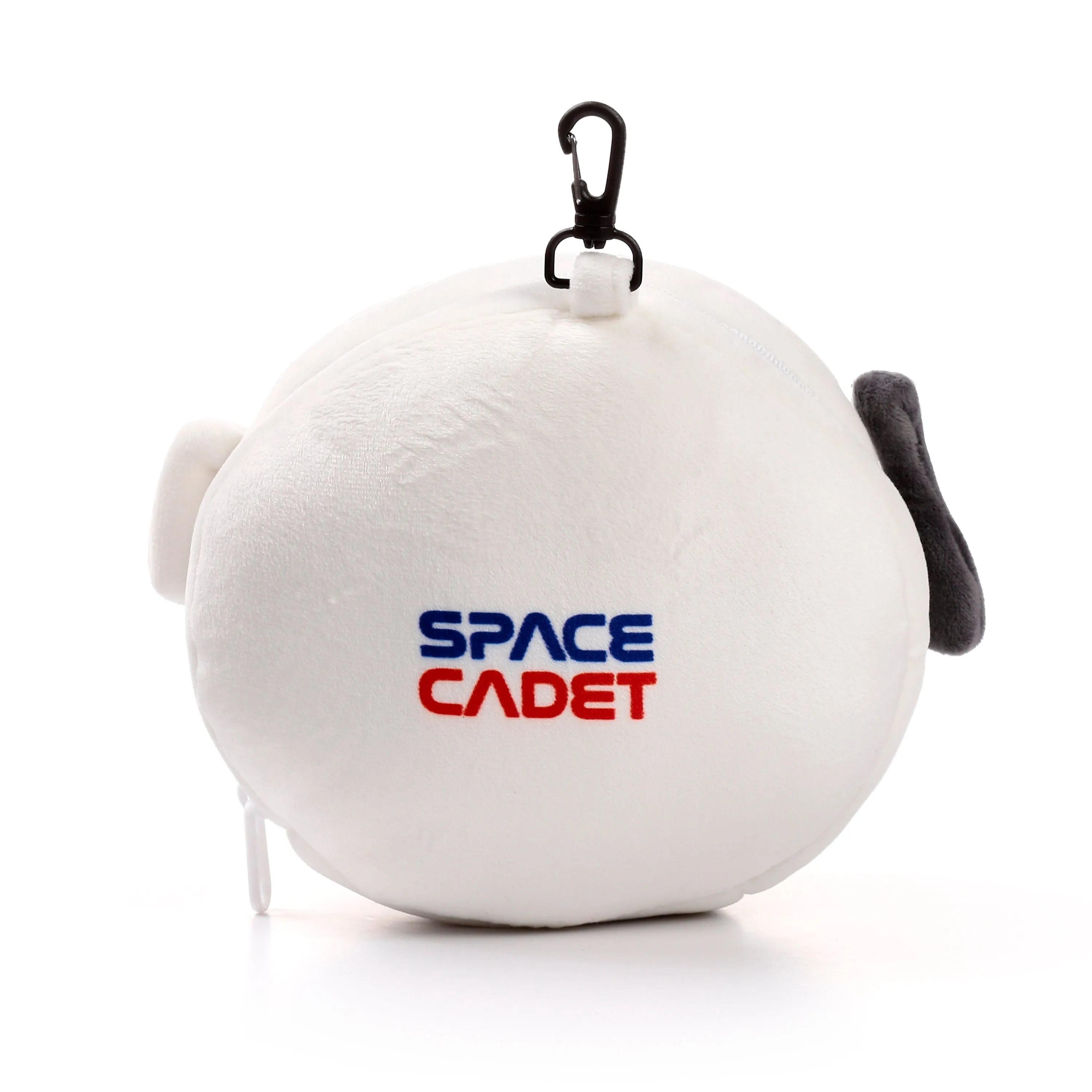 Space Cadet Relaxeazzz Plush Round Travel Pillow & Eye Mask Set