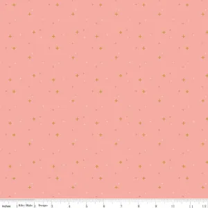 Sparkler in Apricot Blush - fat quarter