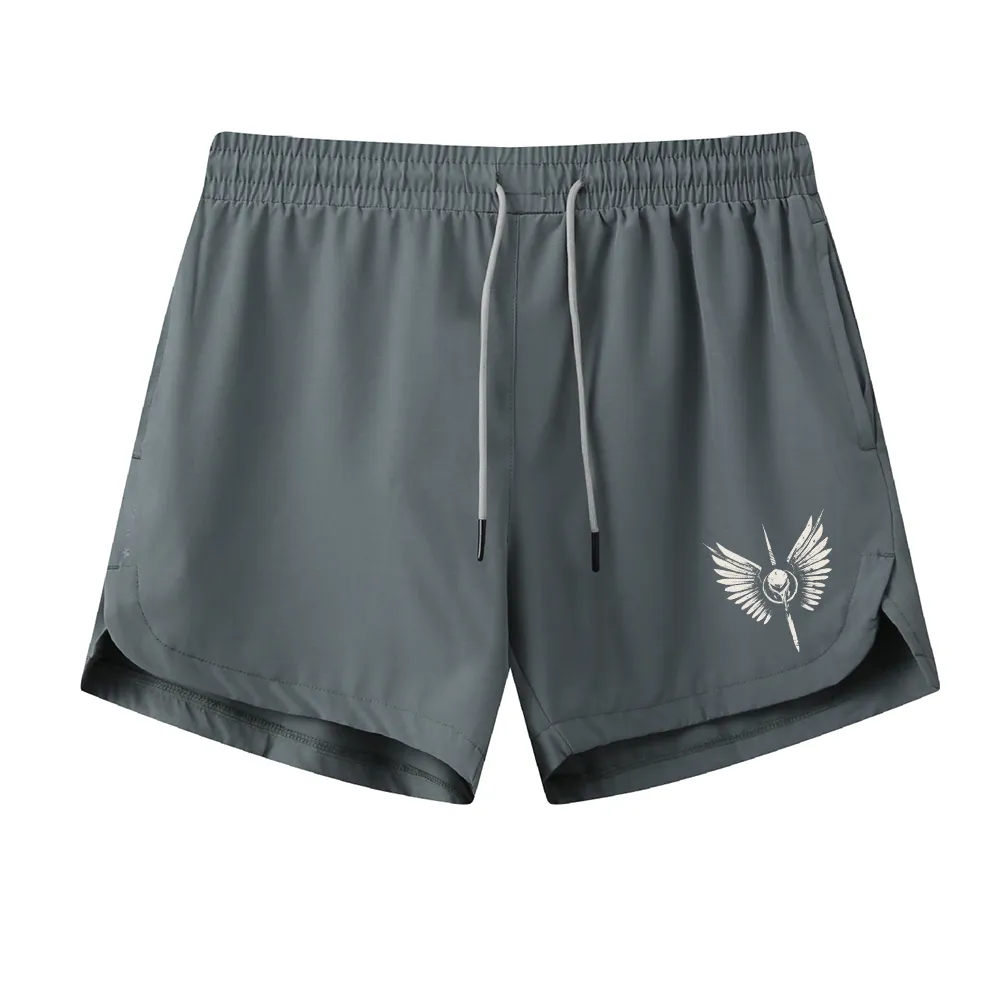 Spartan Cross Wings Graphic Shorts