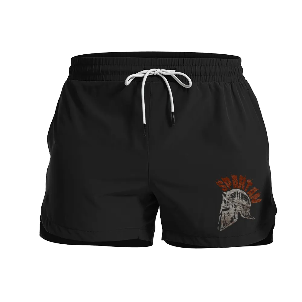 Spartan Helmets Graphic Shorts
