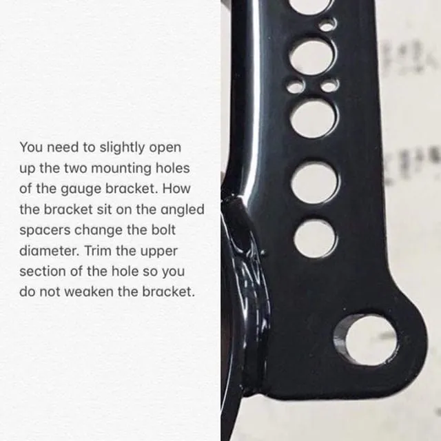 SPEED-KINGS ANGLED GAUGE SPACERS