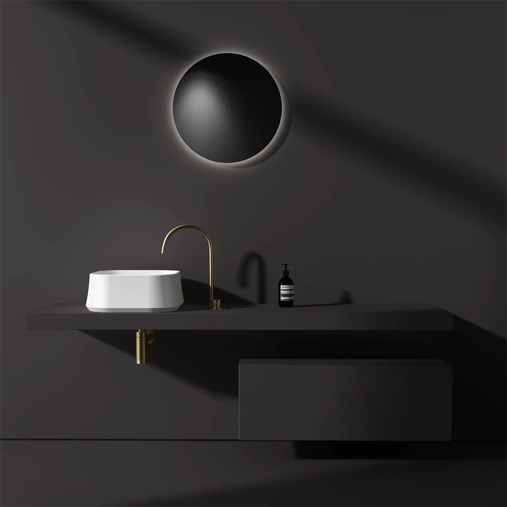 Square Asymmetrical Basin - 413mm - B3 Various Colours