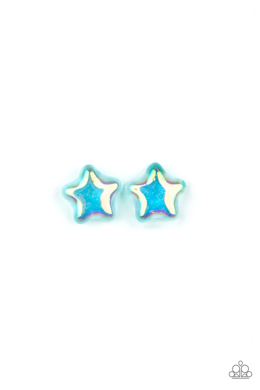 SS- Iridescent Star Earrings