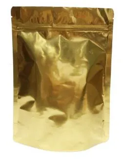 Stand Up Pouch Zip Lock Aluminum Glossy w/ Coffee Valve