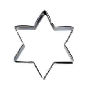 Star Cookie Cutter 8cm 6 point