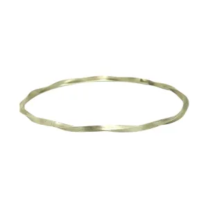 Sterling Silver Swirl Bangle