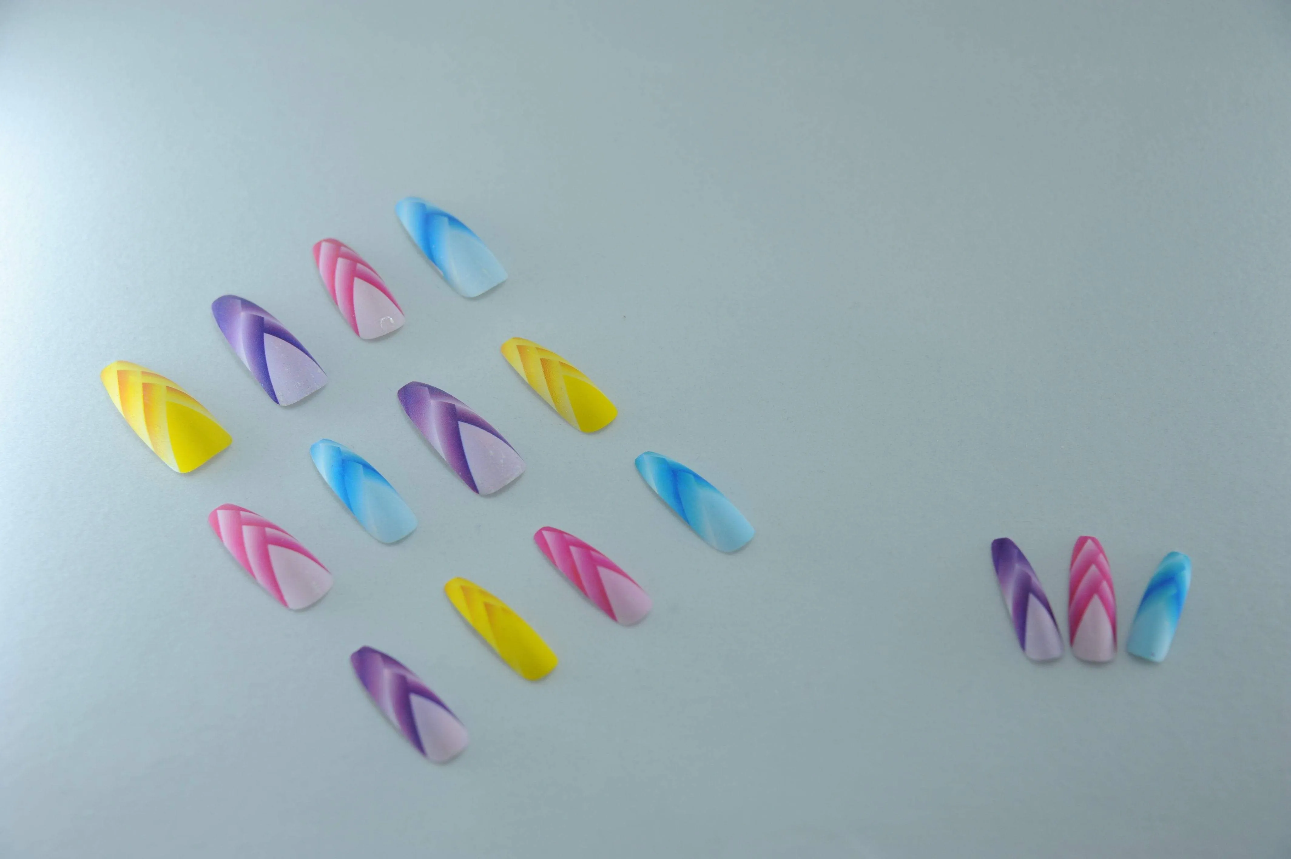 Stiletto Argyle Rainbow