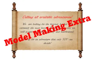 Summer D&D extra: Model Making