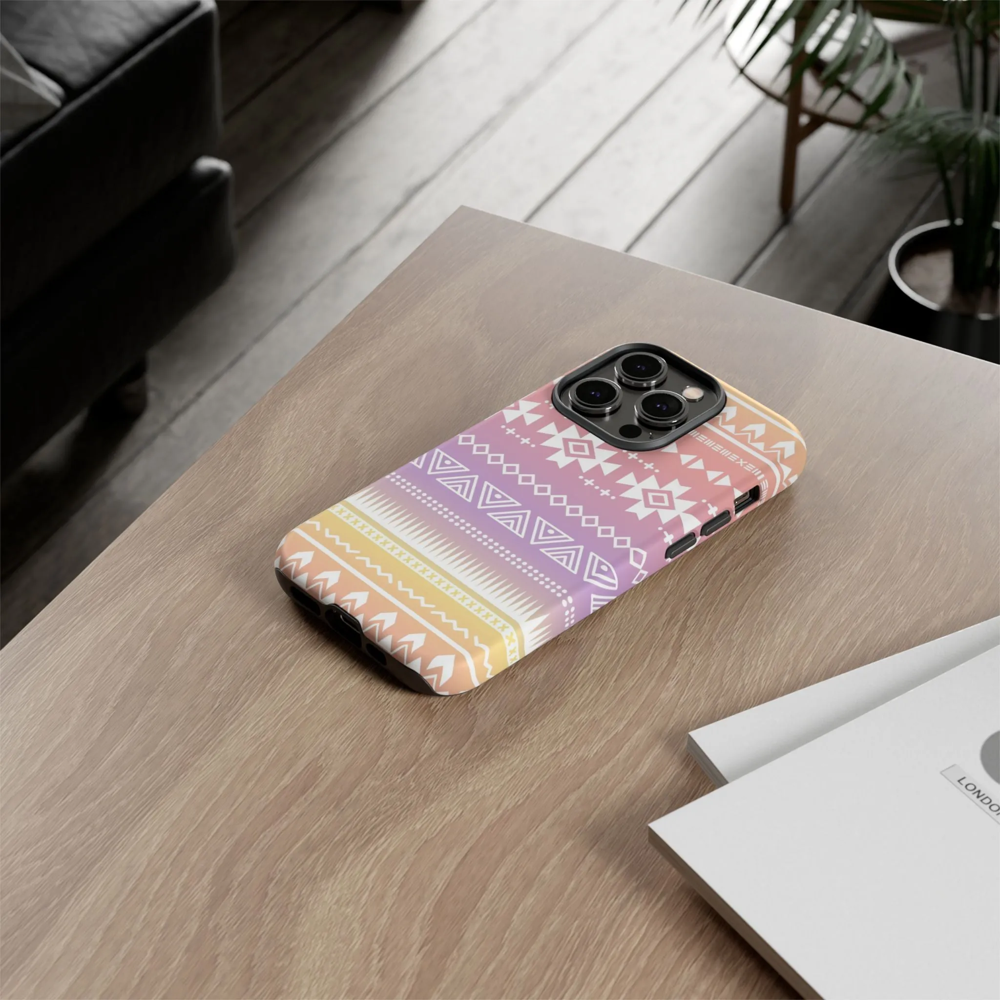 Sunrise Aztec Cell Phone Tough Case - Various Styles/Sizes