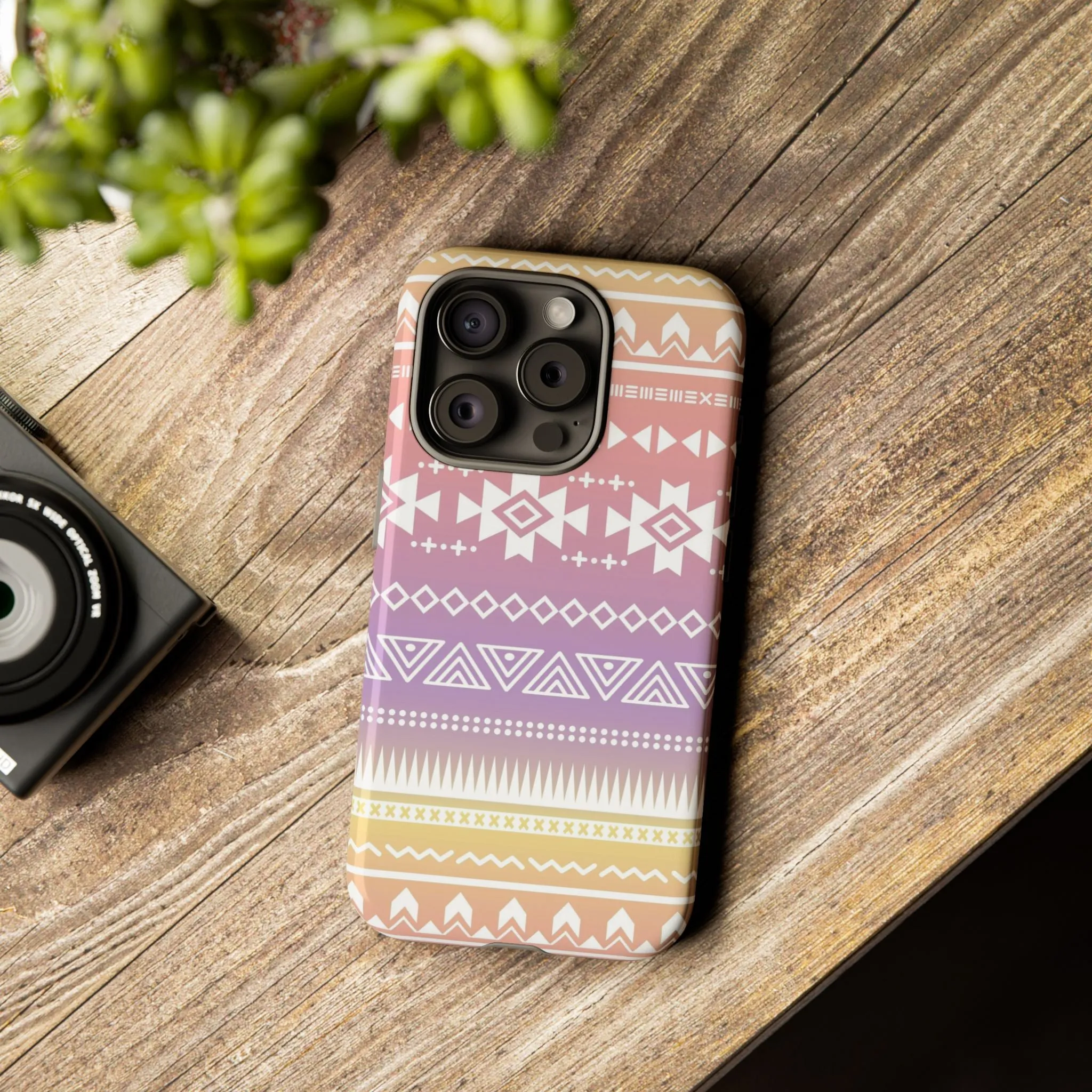 Sunrise Aztec Cell Phone Tough Case - Various Styles/Sizes