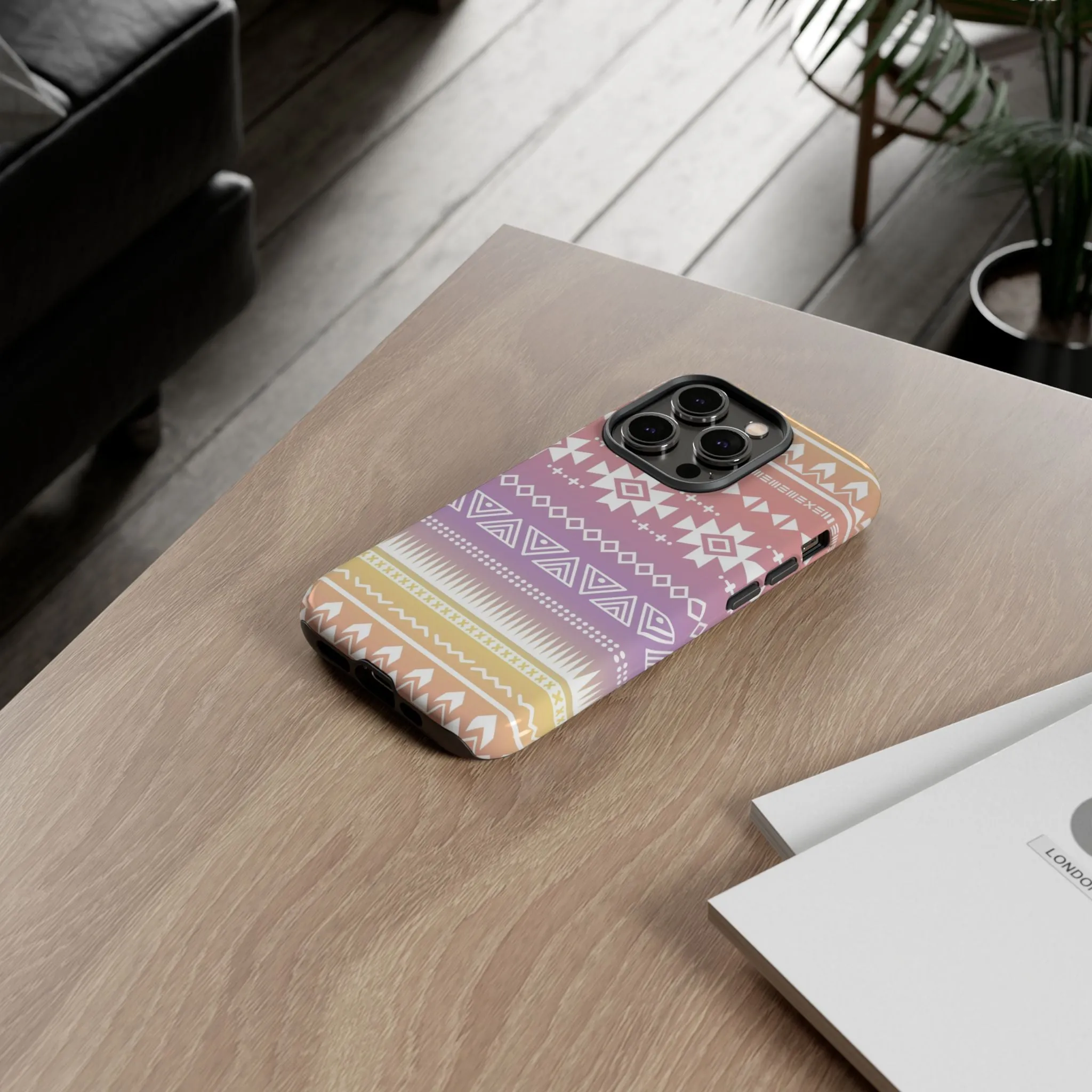 Sunrise Aztec Cell Phone Tough Case - Various Styles/Sizes