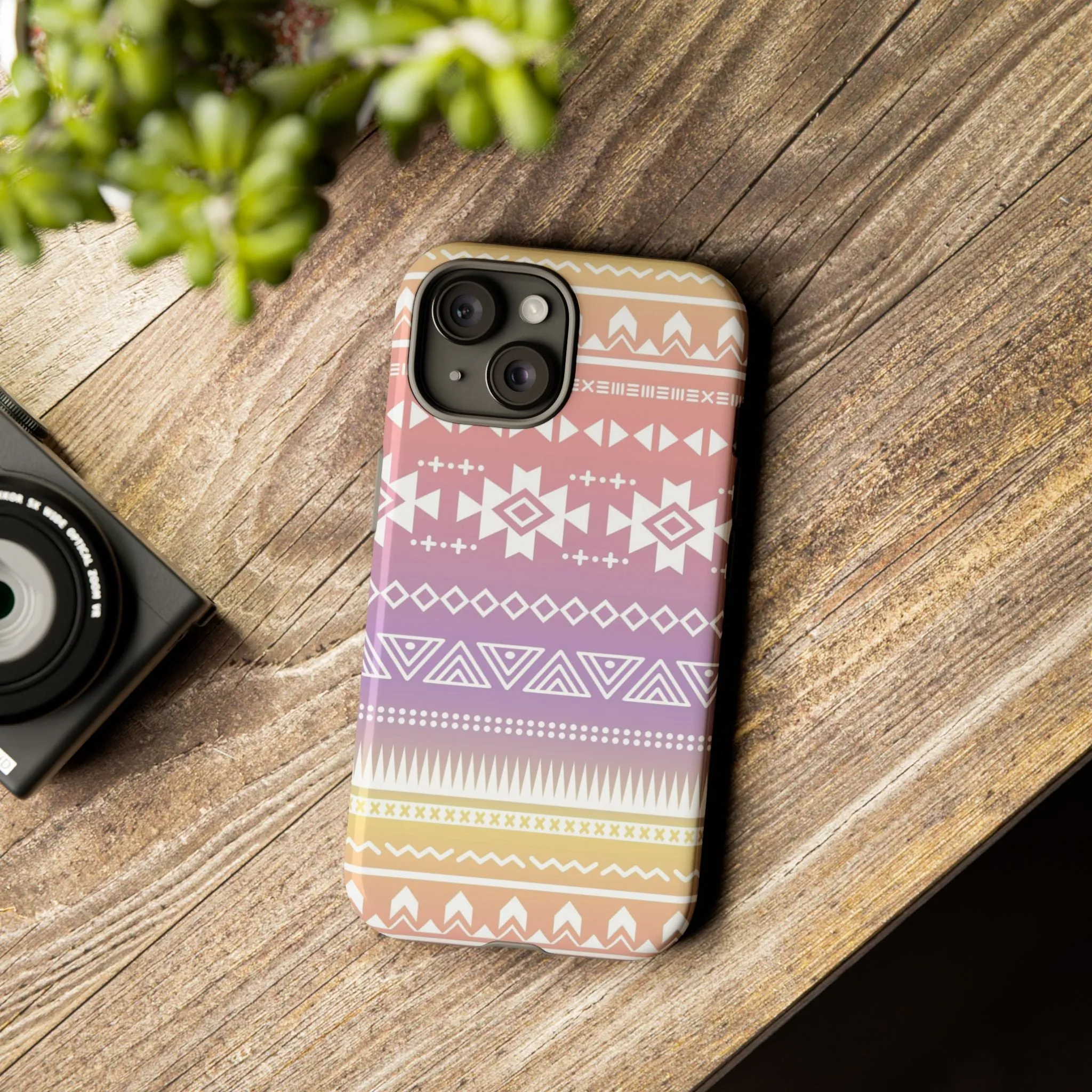Sunrise Aztec Cell Phone Tough Case - Various Styles/Sizes